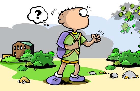 Contos Infantis Ilustrados - O Menino que Viu uma Coisa Contos Infantis Ilustrados - O Menino que Viu uma Coisa