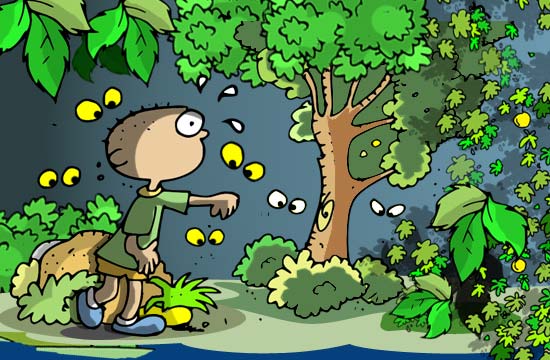 Contos Infantis Ilustrados - O Menino que Viu uma Coisa Contos Infantis Ilustrados - O Menino que Viu uma Coisa