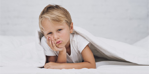 É um drama fazer esse menino dormir