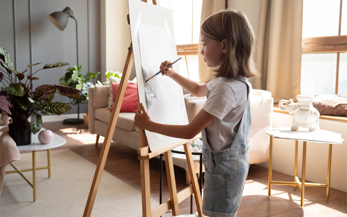 12 Dicas de Educação Artística e Pintura para Crianças e Jovens de todas as idades.